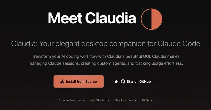 Claudia screenshot