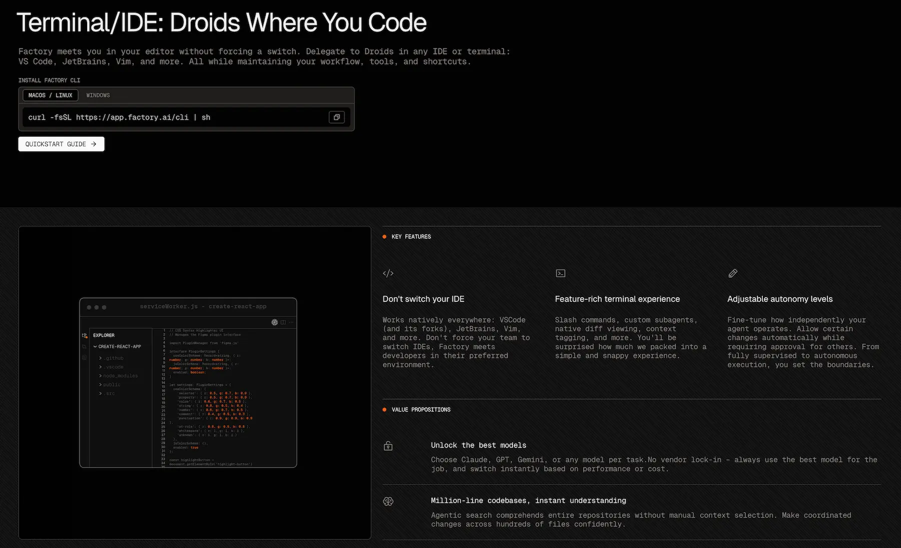 Droid CLI