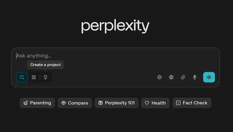 Perplexity screenshot
