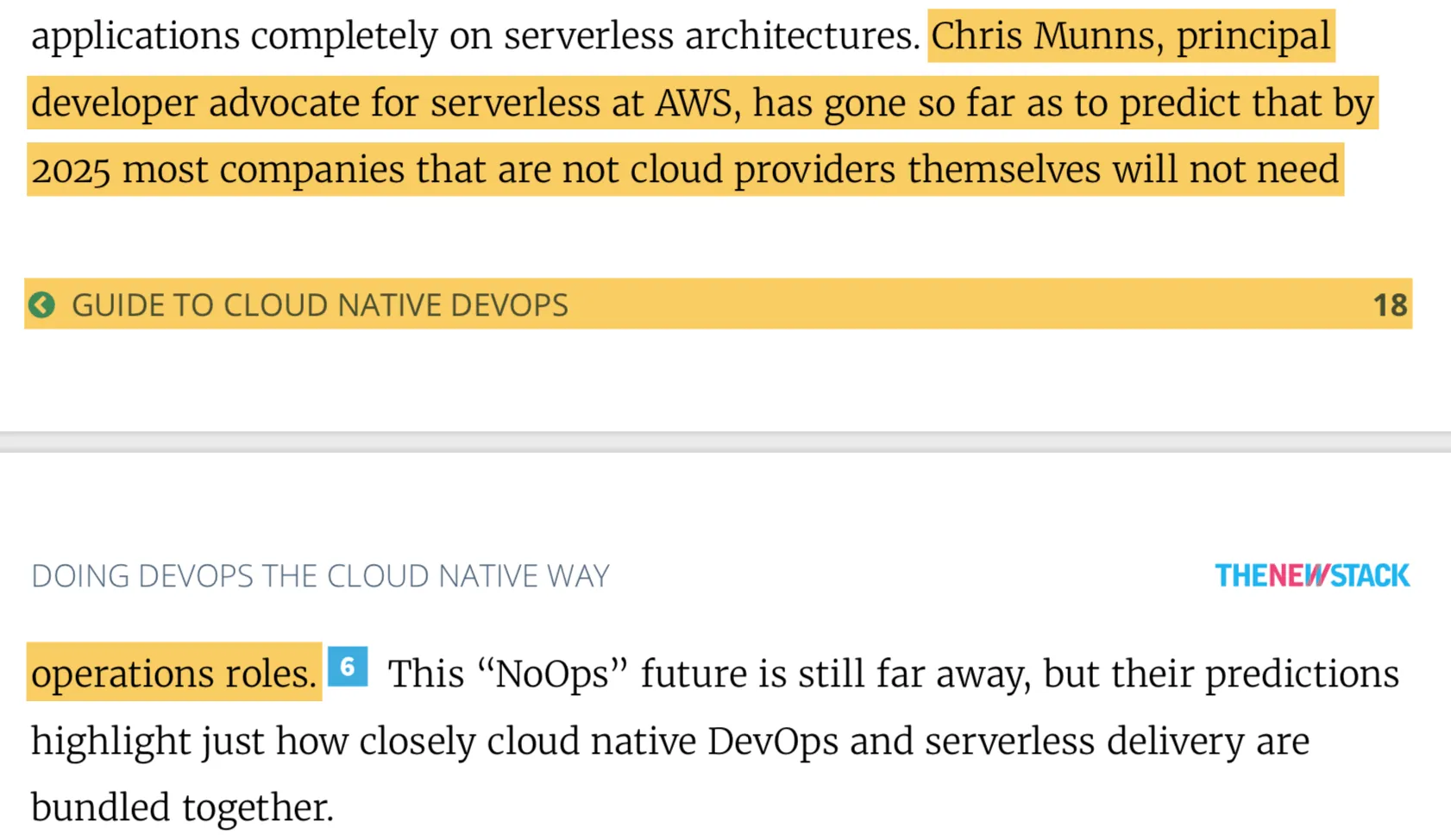 云原生 DevOps 高亮部分