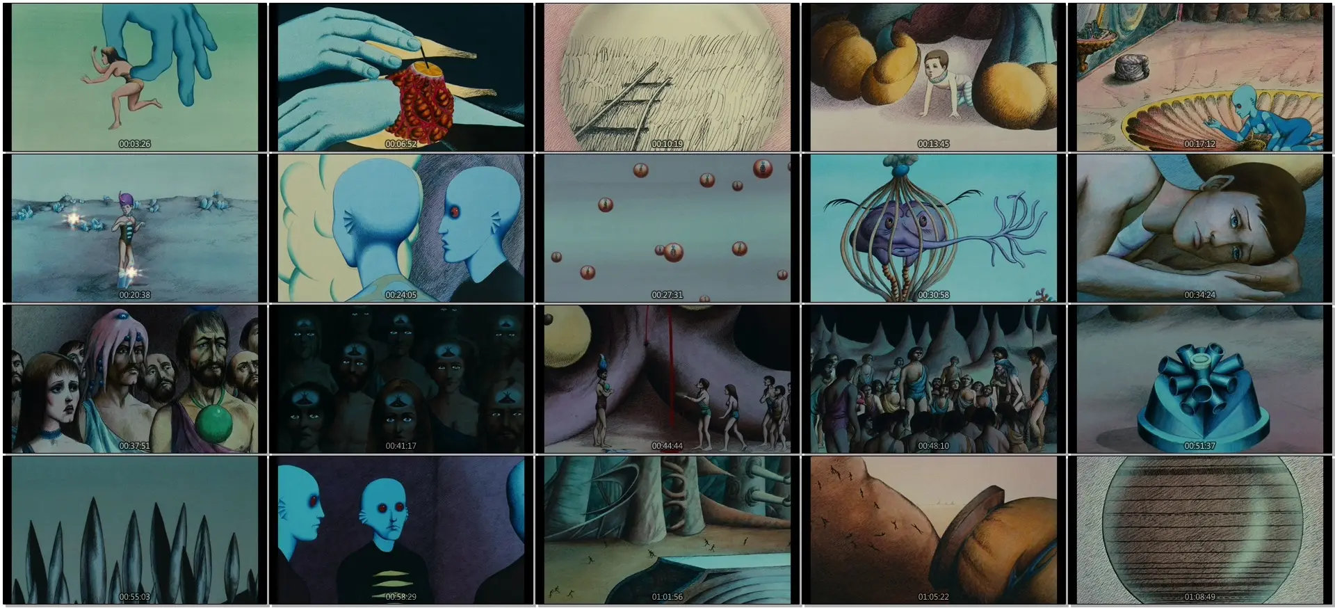 Fantastic Planet 电影截图
