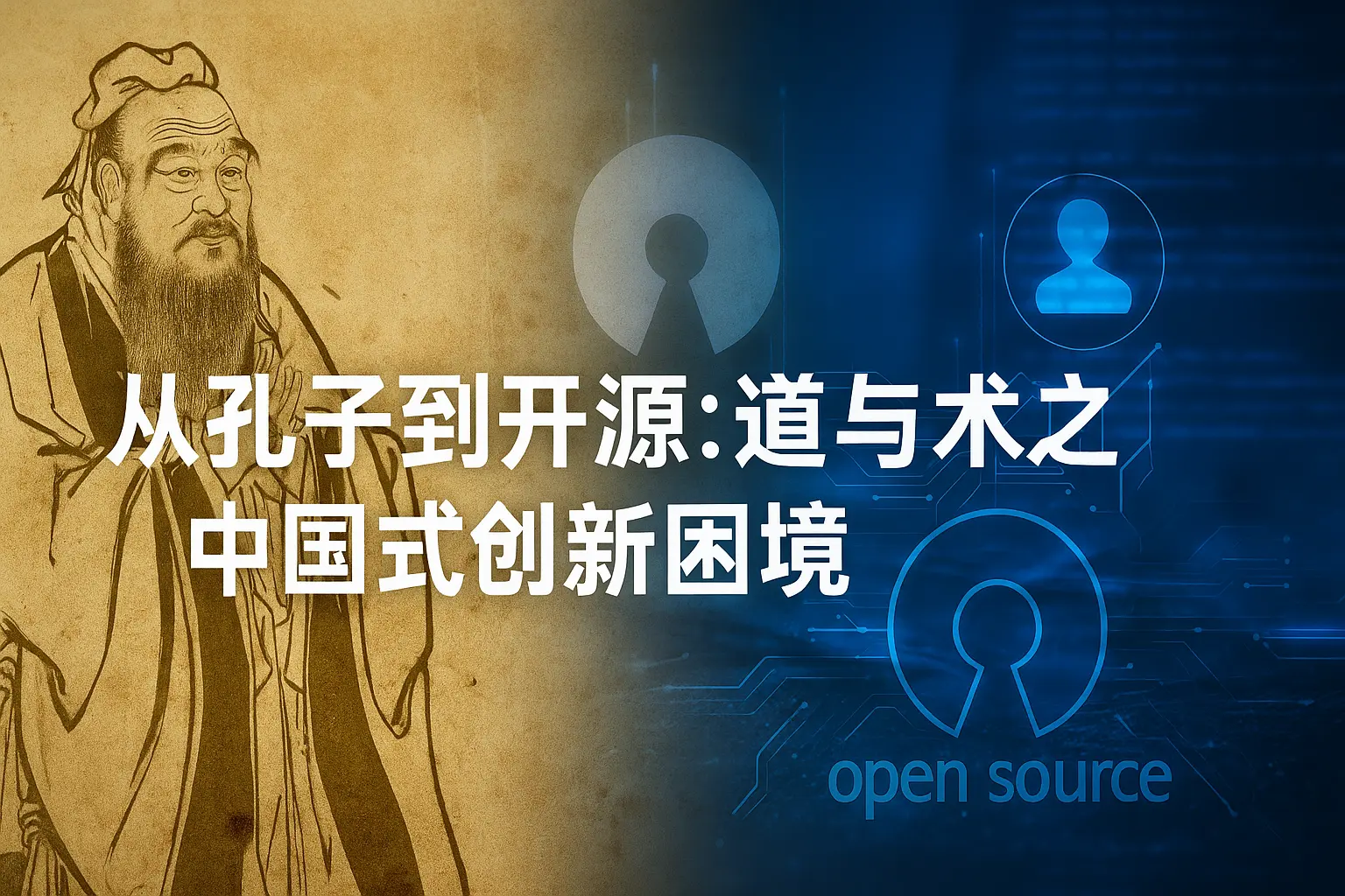 从孔子到开源:道与术之间的中国式创新困境