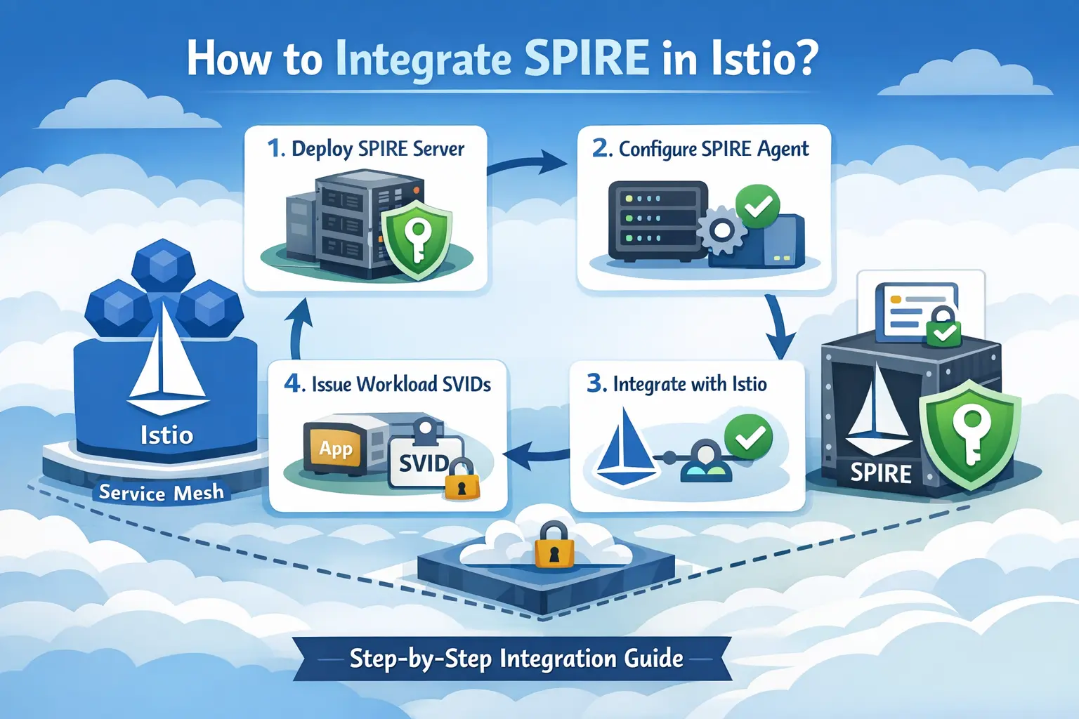 如何在 Istio 中集成 SPIRE?