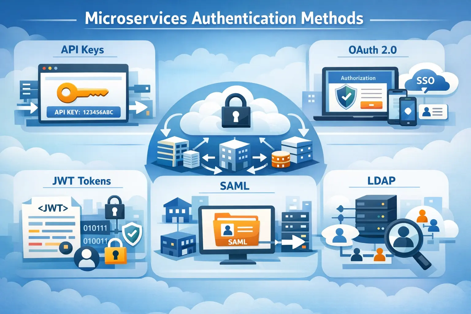Detailed Explanation of Common Authentication Methods in Microservices