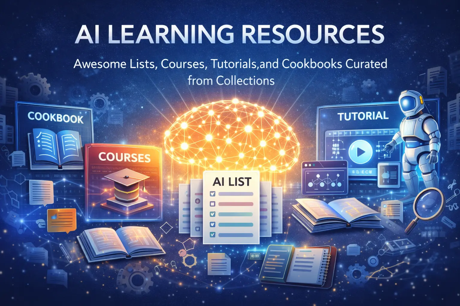 AI学习资源：我们清理后的44个精选集合