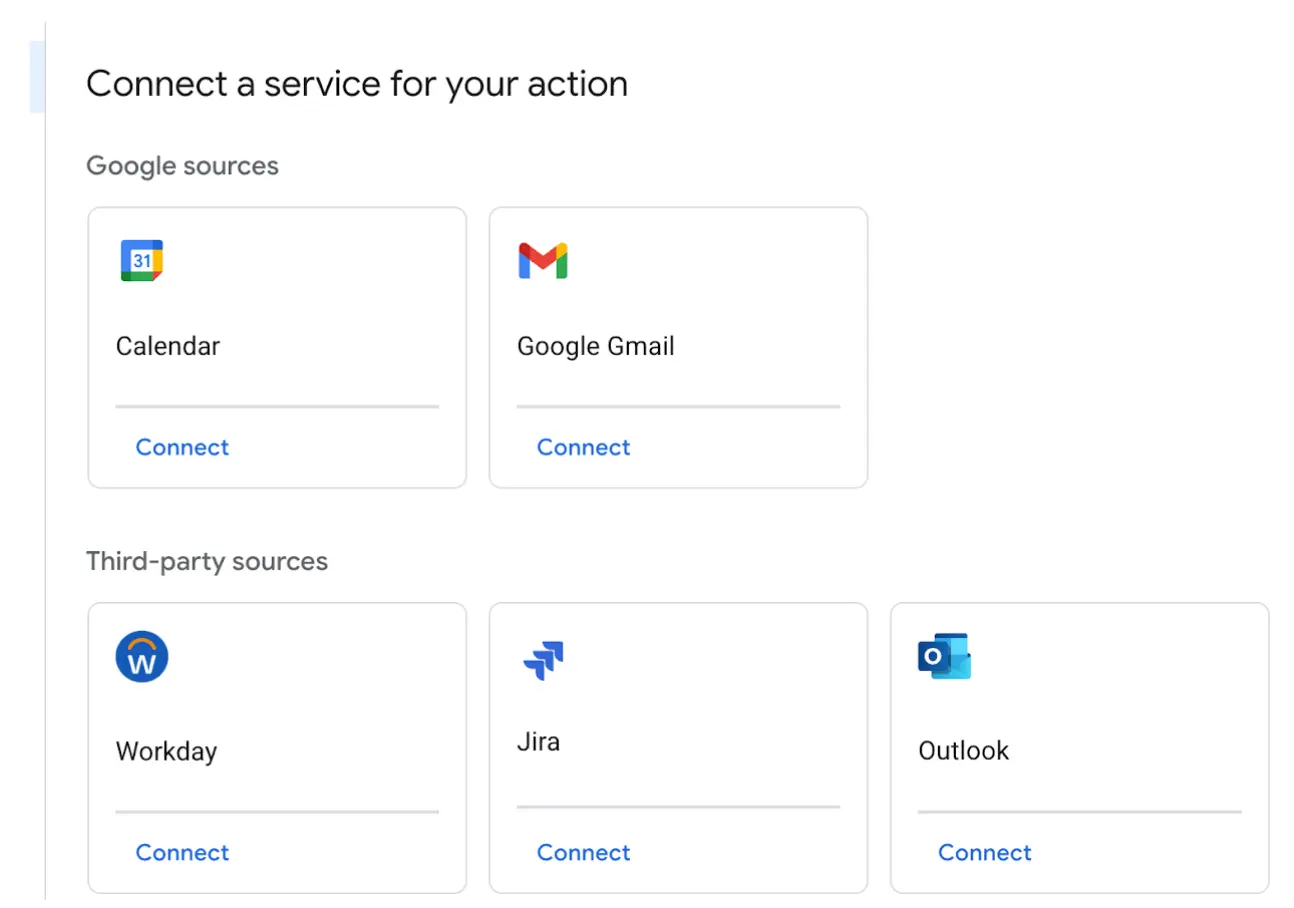 图 2：集成 Google 及第三方平台等多种服务