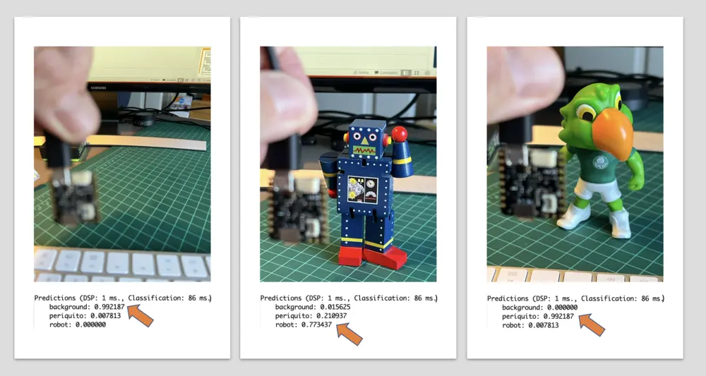 图 33: Arduino 推理演示