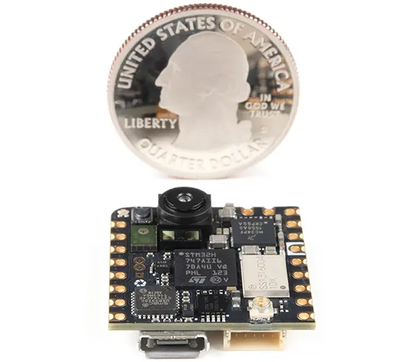 图 1: Nicla Vision 开发板,图片来源:Arduino