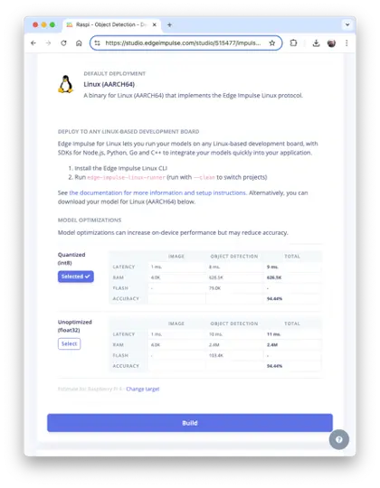 图 38: Linux 部署界面