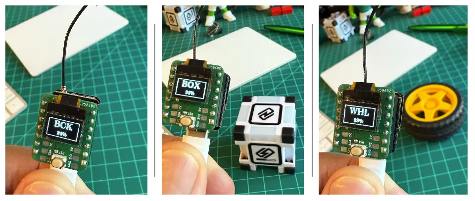图 40: OLED 显示推理结果