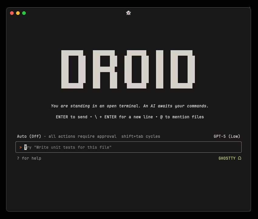 Droid CLI logo