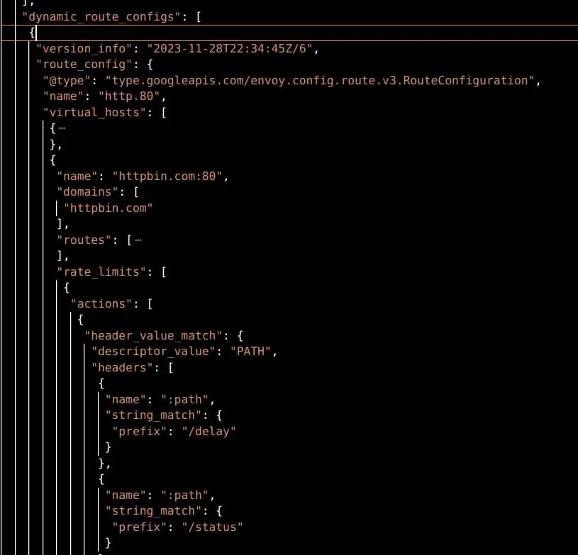 虚拟主机“httpbin.com:80”的路由组件中的速率限制操作